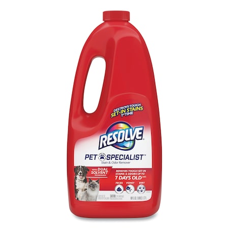 Pet Specialist Stain And Odor Remover, Citrus, 60 Oz Refill Pour Bottle, PK4